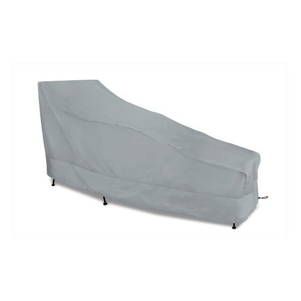 Eevelle Meridian Chaise Chair Cover, Silver, 65 in L x 28 in W x 27.5 in H MDCCL-SLR - main